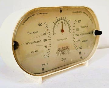 Weerstation - plexiglas, Plastic