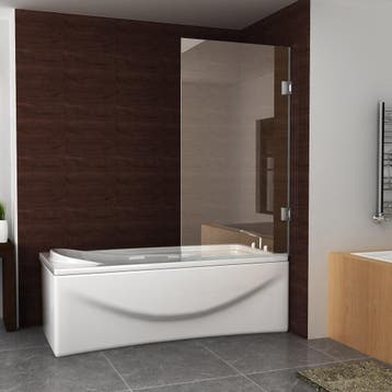 Aanbieding: BWS Profielloze Badwand Draaibaar 80x150 cm 6mm, Ophalen of Verzenden, Nieuw