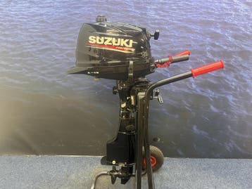 “Suzuki 5 pk buitenboordmotor | Nieuwstaat, Minder dan 5 pk, Viertaktmotor, Ophalen of Verzenden, Zo goed als nieuw