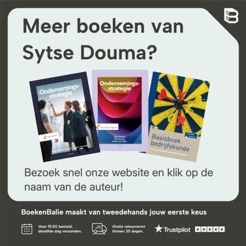 Basisboek bedrijfskunde 9789039525807 Sytse Douma, Verzenden, Gelezen, Sytse Douma