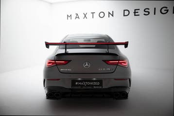 Maxton Carbon Spoiler met LED Mercedes-Benz CLA Coupé C118 /, Verzenden