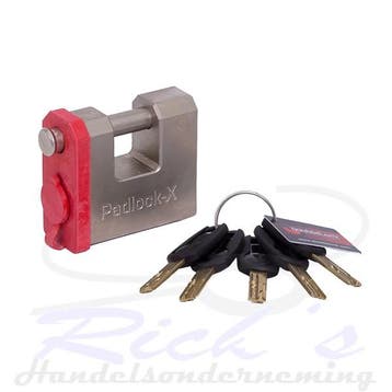 DoubleLock Padlock-X hangslot, Ophalen of Verzenden, Nieuw