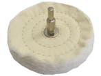 Veiling - 3x Polijstschijf rond 100 mm, Nieuw