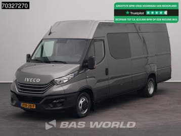 Iveco Daily 35C21 3.0L Dubbel Cabine Automaat 210PK 3,5t Tre, Automaat, Stof, Gebruikt, Euro 6