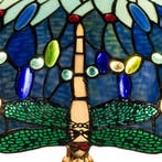 Tiffany tafellamp – Libellen &amp; Cabochons – Ø 40 × H 57 cm, Verzenden, Nieuw