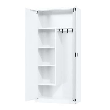 Nieuwe schoonmaak- en bezemkast - lockerkast - 180x80x38 cm, Ophalen of Verzenden, Nieuw