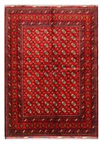 Afghan, Buchara, Handgeknoopte traditionele unieke fijne, Nieuw