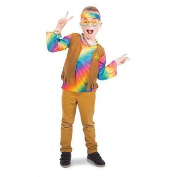 Hippie Pakje Flower Power Jongens, Kleding | Heren, Ophalen of Verzenden, Nieuw