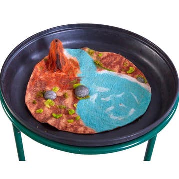 Cosy 3D vilt mat vulkaan speelmat v van €81,95 voor €73,75, Kinderen en Baby's, Speelgoed | Overig, Ophalen of Verzenden, Nieuw