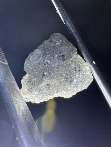 Natuurlijke ruwe diamant lichtgrijs - 3,93 karaat - Geen