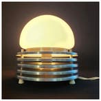 Tafellamp - Aluminium, Glas, Antiek en Kunst, Antiek | Lampen