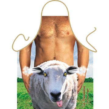 Keukenschort schaap - Fun schorten, Verzenden, Nieuw