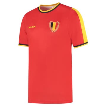 Belgie Voetbalshirt Thuis - Eigen Naam - 2026-2028 - Kind en, Sport en Fitness, Voetbal, Verzenden, Nieuw