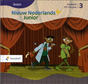 Nieuw Nederlands Junior lezen / deel 3 leesboek M7 t/m plus, Verzenden, Zo goed als nieuw