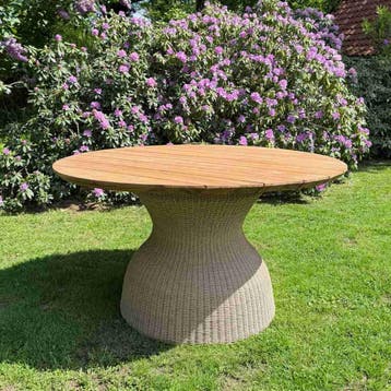 Ronde tuintafel Ubud -  150 cmRonde tuintafels, Ophalen of Verzenden, Nieuw