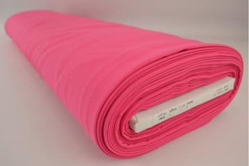 Roze brandvertragende stof  - Goedkoop op rol, 120 cm of meer, Ophalen of Verzenden, Roze, Polyester