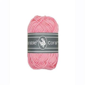 Durable Coral Mini 232 Pink - Haakgaren / Breigaren, Ophalen of Verzenden, Nieuw, Breien of Haken, Wol of Garen