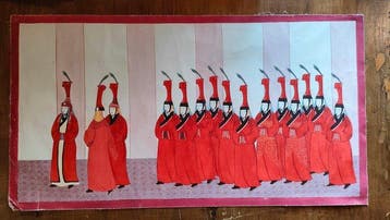 La processione della corte imperiale mongola - Onbekende