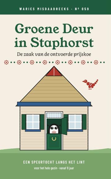 Groene Deur In Staphorst | B.V. Waries | Nieuw, Ophalen of Verzenden, Nieuw, B.V. Waries
