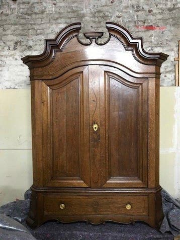 Kast - Eik - Garderobekast van eikenhout