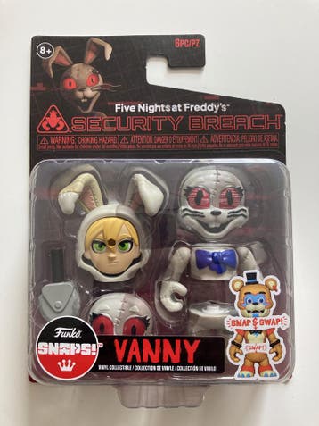 FIVE NIGHTS AT FREDDYS SECURITY BREACH VANNY (FUNKO SNAPS!), Verzenden, Gebruikt
