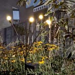Solar priklamp Miami | Warm wit licht | Set van 2 stuks, Zonne-energie, Kunststof, Verzenden, Minder dan 50 watt