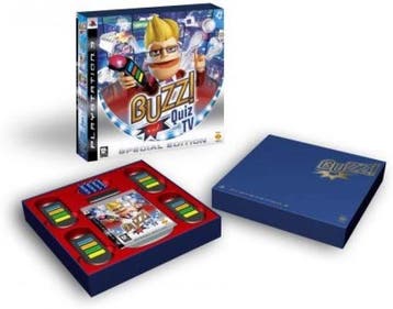 Buzz Quiz TV + Buzzers + USB Dongle Special Edition (Play..., Verzenden, Gebruikt