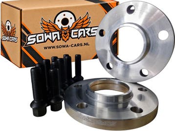 Spoorverbreders Spacers AUDI A4 A5 A6 Q5 Q7 5x112 66,5 15mm, Verzenden
