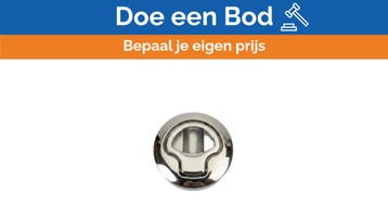 Bieden: Southco M1-64-8 Flush Pull Marine Latch - Polished, Ophalen of Verzenden, Nieuw, Kombuis en Sanitair, Zeilboot of Motorboot