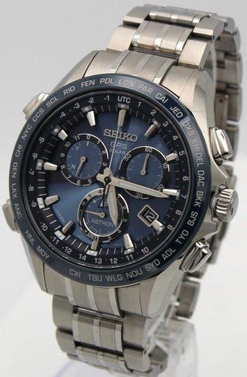 Seiko - ASTRON GPS Solar Chronograph Titanium - SBXB005