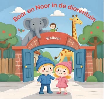 Boor en Noor in de dierentuin - Linda van Laar 6154119062085, Verzenden, Zo goed als nieuw, Linda van Laar