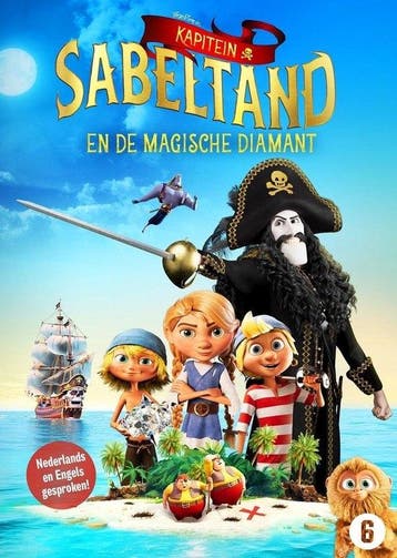 Kapitein Sabeltand En De Magische Diamant - DVD, Verzenden, Nieuw in verpakking