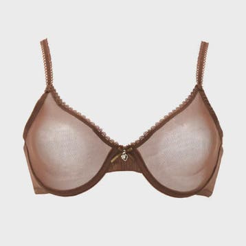 Luxe Kanten Lingerie Set: Transparante BH met Grote Cup en B, Verzenden