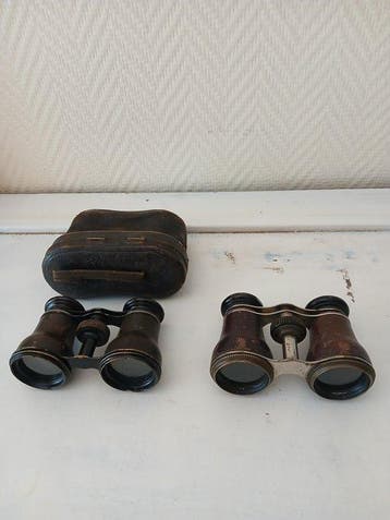 Marine observation binoculars - Omstreeks 1900 - Frankrijk -, Antiek en Kunst