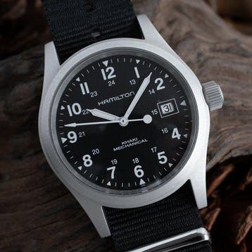 Hamilton - Khaki Field - Zonder minimumprijs - H694190 -, Nieuw
