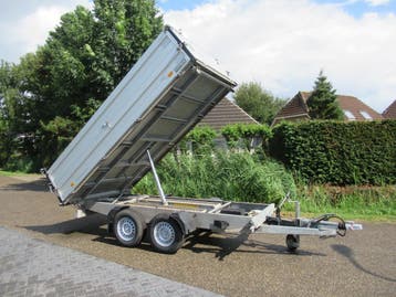 Humbaur kipper afm 363x186 3500kg met opzetborden,, Auto diversen, Ophalen, Gebruikt