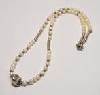 Parel - 925 zilver - zoetwater cultuurparels - 44 cm -