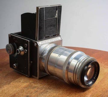 K.W. Kamera-Werkstätten Primar-Reflex II + Carl Zeiss Jena, Nieuw