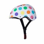 Kiddimoto Kinder Fietshelm Pastel Dotty Medium (53 - 58 cm), Verzenden, Nieuw