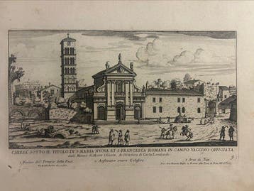 Italië - Rome // Het Forum Romanum; Giovanni Battista Falda, Nieuw