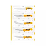 Eikaso Solingen Slagersmessenset 6-Delig – Incl. Fileerme., Ophalen of Verzenden, Nieuw, Rvs of Chroom, Bestekset