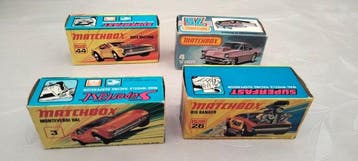 Matchbox 1:64 - Modelauto (4) - Monteverdi Hai; Big Banger;, Nieuw