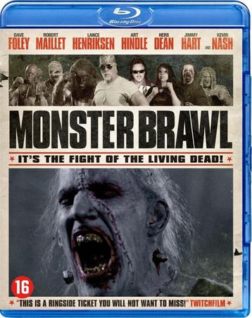 Monster Brawl (blu-ray tweedehands film), Ophalen of Verzenden, Zo goed als nieuw
