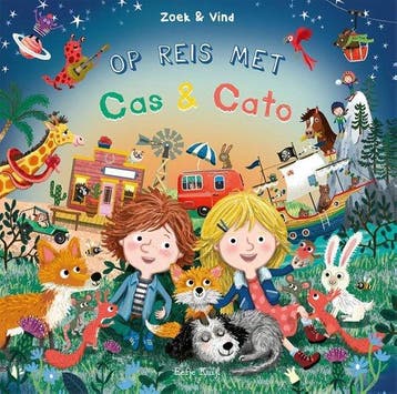 Op reis met Cas & Cato - zoekboek / Zoek en vind, Verzenden, Zo goed als nieuw, Rebo International b.v.