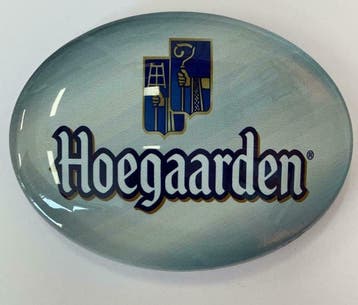 Occasion - Ovale taplens Hoegaarden, Verzenden