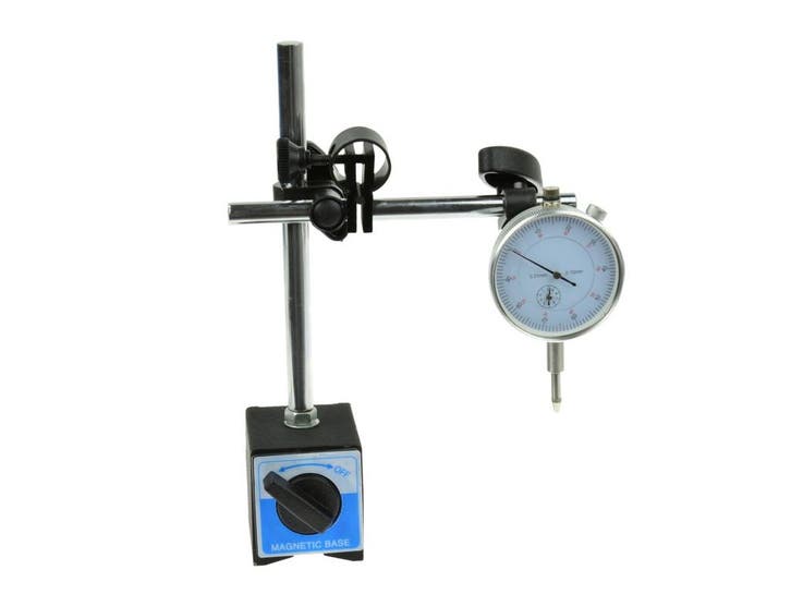 Meetklok Met Magneetstatief - Meetklokindicator DTI - 0 Tot, Doe-het-zelf en Verbouw, Overige Doe-het-zelf en Verbouw, Nieuw, Ophalen of Verzenden