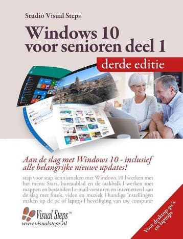 9789059057753 Windows 10 voor senioren Deel 1, Verzenden, Nieuw, Studio Visual Steps