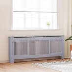 vidaXL Radiatorafdekking 2 pcs Grijs 205 x 20,5 x 81,5cm, Verzenden, Nieuw
