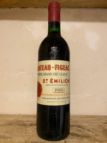 1989 Château Figeac - Saint-Émilion 1er Grand Cru Classé - 1, Nieuw