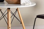 Eettafel - Valter - Wit - Beuken - Jörn, Huis en Inrichting, Tafels | Eettafels, Verzenden, Nieuw